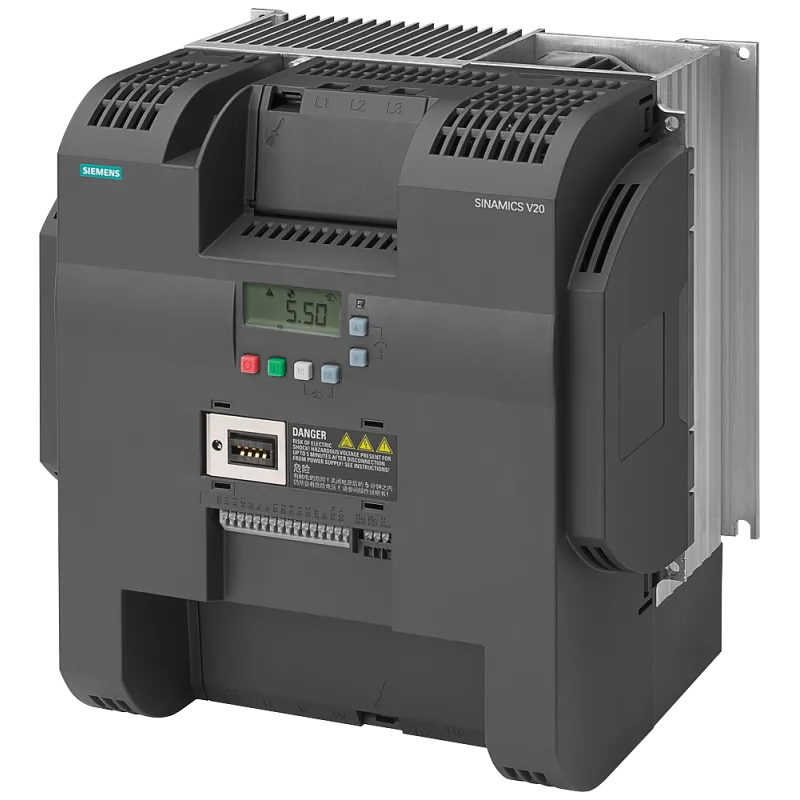 Частотный преобразователь 22кВт, 400В, 45А, Siemens - 6SL3210-5BE31-8UV0, Серии SINAMICS V20