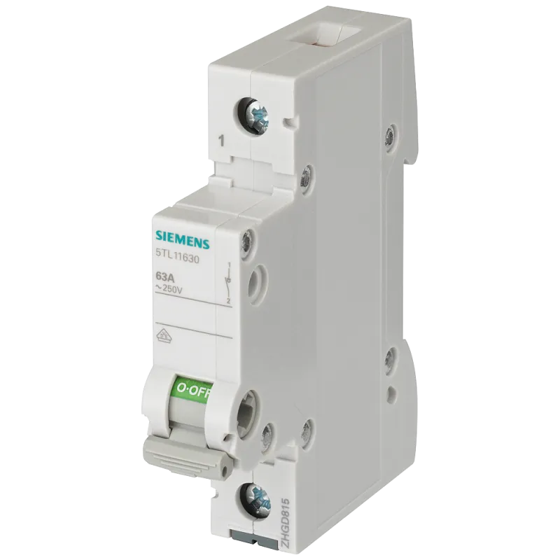 Выключатель нагрузки 40A 1-ПОЛ. SIEMENS 5TL1140-0