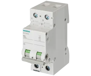 Выключатель нагрузки 100A 2-ПОЛ. SIEMENS 5TL1291-0