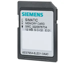 SIMATIC S7, карта памяти для S7-1X00 CPU/SINAMICS, 3,3 В FLASH, 12 Мбайт, SIEMENS 6ES7954-8LE03-0AA0