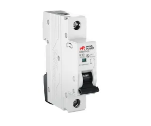 Автоматический выключатель ESM1-63/C25/1 (10kA), 25A, характеристика C, количество полюсов: 1P