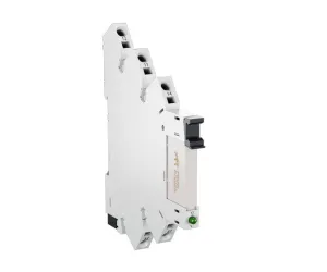 Ультратонкое реле PROMPOWER PG2RV-SR500 DC12 Пружинные клеммы, номинальный ток 6А, управление 12VDC