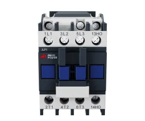 Контактор JLP1-D12-10-BD (DC24), 12A, 3 полюса, доп контакт 1НО, напряжение катушки 24VDC