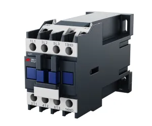 Контактор JLP1-D09-01-BD (DC24), 9A, 3 полюса, доп контакт 1НЗ, напряжение катушки 24VDC