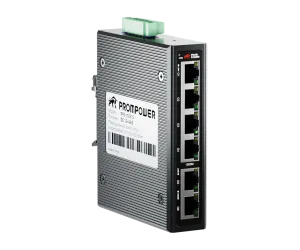 Промышленный коммутатор PPS-1G0612, 6 портов, 4-10/100/1000M RJ45 + 2-10/100/1000M uplink, DC12-48V