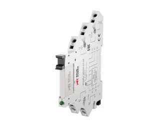 Ультратонкое реле PROMPOWER PG2RV-SR500 DC24 Пружинные клеммы, номинальный ток 6А, управление 24VDC