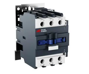 Контактор JLC1-D50-11-F5 (AC110), номинальный ток 50A, 3 полюса, доп контакты 1НО+1НЗ, напряжение катушки 110VAC