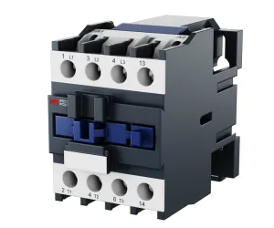 Контактор JLC1-D25-01-F5 (AC110), номинальный ток 25A, 3 полюса, доп контакт 1НЗ, напряжение катушки 110VAC
