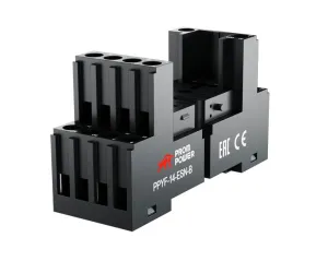 Колодка PROMPOWER PPYF-14-ESN-B для реле серии PMY4, винтовые клеммы