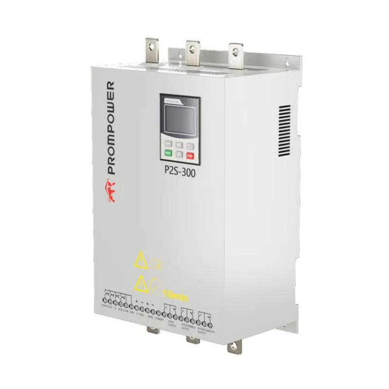 Устройство плавного пуска PROMPOWER P2S-300-4-110-B, напряжение 380 В, мощность 110 кВт, 230 А