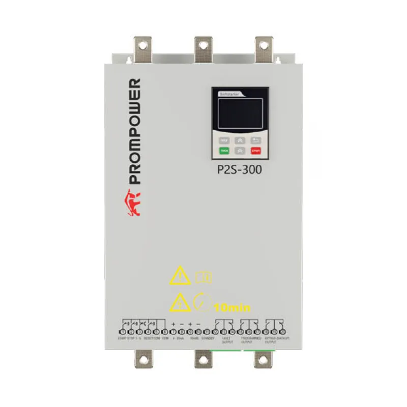 Устройство плавного пуска PROMPOWER P2S-300-4-110-B, напряжение 380 В, мощность 110 кВт, 230 А