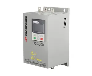 Устройство плавного пуска Prompower P2S-300-4-45-B, напряжение 380 В, мощность 45 кВт, 90 А