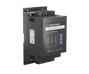 Устройство плавного пуска PROMPOWER P2S-100-4-3T7-B-A, напряжение 400B, мощность 3,7 кВт, 7,5А