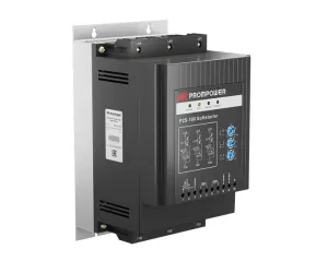 Устройство плавного пуска PROMPOWER P2S-100-4-55-B-B, напряжение 400B, мощность 55 кВт, 110А