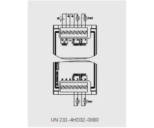 UN 231-4HD32-0XB0 Модуль аналоговых входов SM1231 4AI 13BITS