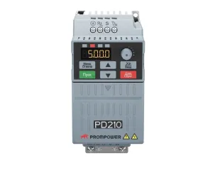 Преобразователь частоты PROMPOWER PD210-A4015B, 380В, 3,8/5,1А, 1,5/2,2кВт