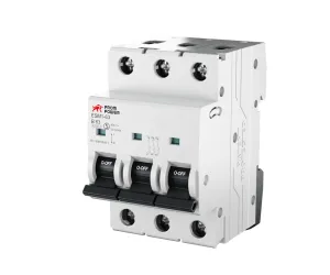Автоматический выключатель ESM2-63/D2/3 (6kA), 2A, характеристика D, количество полюсов: 3P