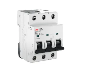 Автоматический выключатель ESM2-63/D20/3 (6kA), 20A, характеристика D, количество полюсов: 3P