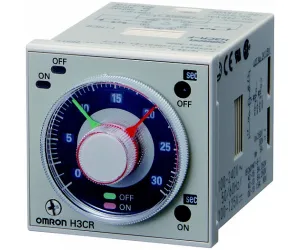 Твердотельный сдвоенный таймер Omron H3CR-F8 AC100-240/DC100-125