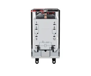 Электромеханическое реле Prompower PMY4N AC24 Четырехполюсное Номинальный ток 5А, управление 24VAC