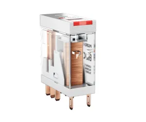 Электромеханическое реле Prompower PG2R2-S AC24 Двухполюсное Номинальный ток 7А, управление 24VAC