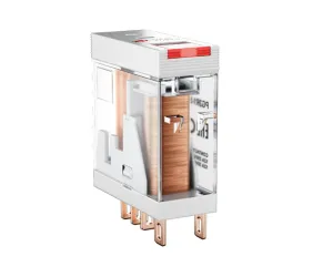 Электромеханическое реле Prompower PG2R1-S AC24 Однополюсное Номинальный ток 12А, управление 24VAC