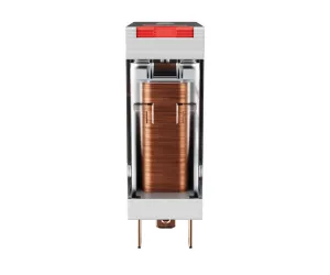 Электромеханическое реле Prompower PG2R1-S AC24 Однополюсное Номинальный ток 12А, управление 24VAC