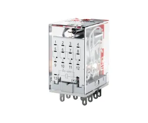Электромеханическое реле Prompower PMY2N AC24 Двухполюсное Номинальный ток 10А, управление 24VAC