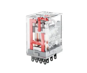 Электромеханическое реле Prompower PMY2N AC24 Двухполюсное Номинальный ток 10А, управление 24VAC