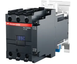 Контактор Prompower PLC1D80BD серии Pulse, ток 80А, 3 полюса, доп контакт 1НО+1НЗ, катушка 24DC