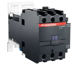 Контактор Prompower PLC1D80BD серии Pulse, ток 80А, 3 полюса, доп контакт 1НО+1НЗ, катушка 24DC