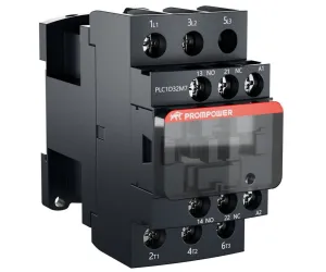 Контактор PROMPOWER PLC1D32M7 серии Pulse, ток 32А, 3 полюса, доп контакт 1НО+1НЗ, катушка 230AC