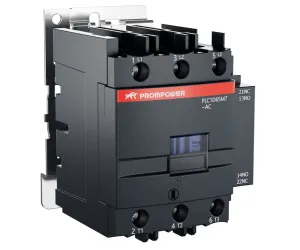 Контактор PROMPOWER PLC1D65M7 серии Pulse, ток 65А, 3 полюса, доп контакт 1НО+1НЗ, катушка 230AC