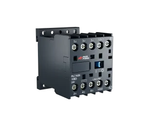 Миниконтактор Prompower PLP1K0610BD серии Pulse, ток 6А, 3 полюса, доп контакт 1НО, катушка 24DC