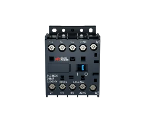 Миниконтактор Prompower PLC1K0601M7 серии Pulse, ток 6А, 3 полюса, доп контакт 1НЗ, катушка 230AC