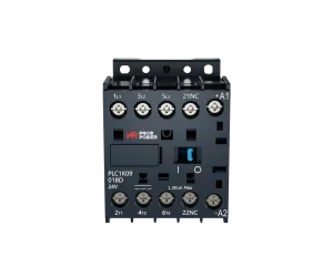 Миниконтактор Prompower PLP1K0901BD серии Pulse, ток 9А, 3 полюса, доп контакт 1НЗ, катушка 24DC