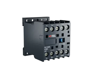 Миниконтактор Prompower PLP1K0601BD серии Pulse, ток 6А, 3 полюса, доп контакт 1НЗ, катушка 24DC