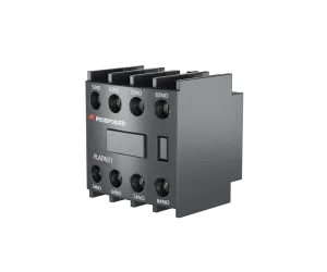 Блок всп. контактов PROMPOWER PLADN31 серии Pulse, фронт. монтажа для серии PLC1D, 3НО+1НЗ