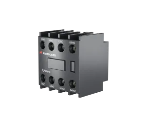 Блок всп. контактов PROMPOWER PLADN40 серии Pulse, фронт. монтажа для серии PLC1D, 4НО