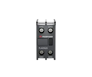 Блок всп. контактов PROMPOWER PLADN20 серии Pulse, фронт. монтажа для серии PLC1D, 2НО