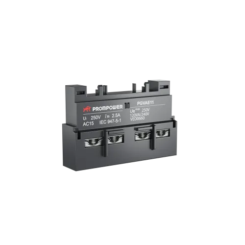 Блок всп. Контактов Prompower PGVAE11 серии Pulse, фронт. монтажа для серии PGV2ME, 1НО+1НЗ