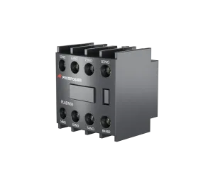 Блок всп. контактов PROMPOWER PLADN04 серии Pulse, фронт. монтажа для серии PLC1D, 4НЗ