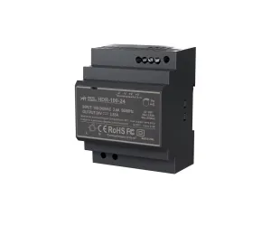 Источник питания PROMPOWER HDR-100-24, на вых. 24 В DC, 3.83А, 92Вт. Вх. 85-264В AC (120-370 В DC)
