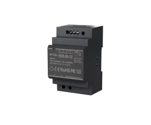 Источник питания PROMPOWER HDR-60-12, на вых. 12 В DC, 4.5А, 54Вт. Вх. 85-264В AC (120-370 В DC)