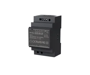 Источник питания PROMPOWER HDR-60-24, на вых. 24 В DC, 2.5А, 60Вт. Вх. 85-264В AC (120-370 В DC)