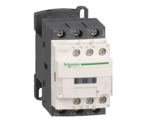 Контактор Schneider Electric LC1D38BD, 38А, 3 полюса, доп контакт 1НО+1НЗ, катушка 24DC