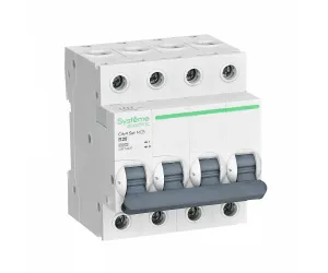 Автоматический выключатель Systeme Electric C9F14420, 4P, B20, 4.5 кА