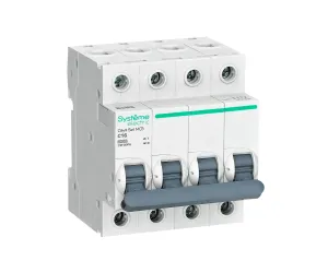 Автоматический выключатель Systeme Electric C9F36416, 4P, C16, 6 кА