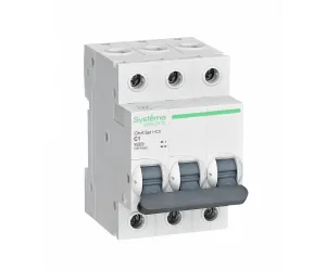 Автоматический выключатель Systeme Electric C9F34301, 3P, C1, 4.5 кА
