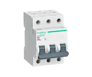 Автоматический выключатель Systeme Electric C9F16363, 3P, B63, 6 кА